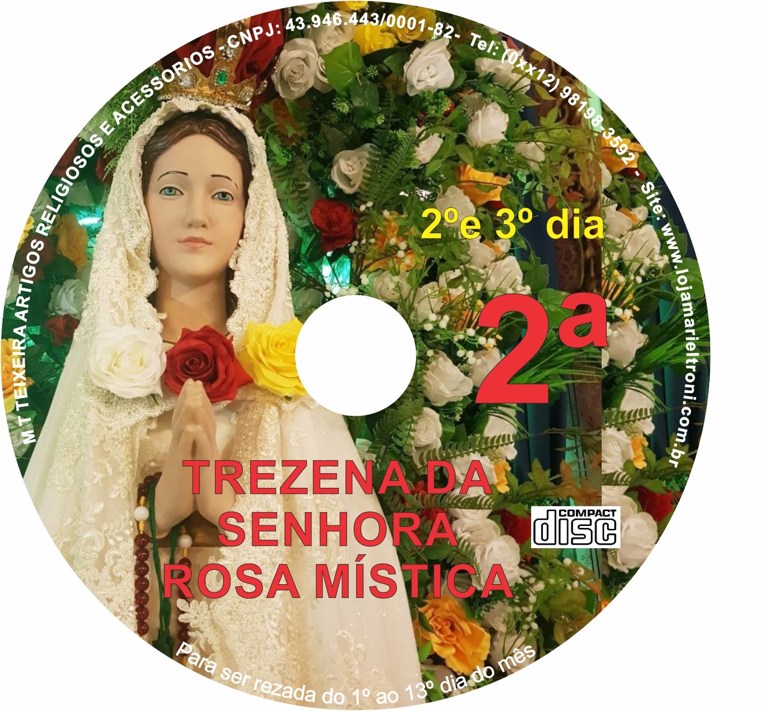 CD Trezena Rosa Mística 2 CD Trezena Rosa Mística 2